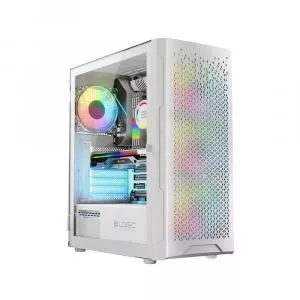 Logic Carcasa Aramis ARGB Midi White