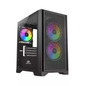 Redragon Carcasa Paktis 2, Fara sursa, Middle Tower (Negru)