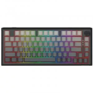Redragon Tastatura Gaming Penumbra Pro, iluminare RGB, Wired, Wireless 2.4Ghz, Bluetooth (Negru)