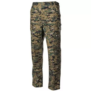 M.F.H. Pantaloni US woodland digital L INTL