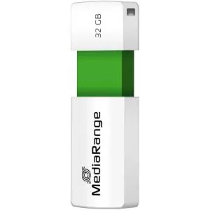 MediaRange Memorie USB USB-Stick 32GB USB 2.0 Slider Green