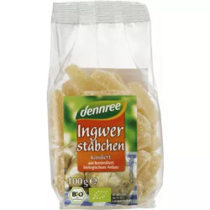 dennree Ghimbir confiat bio 100g