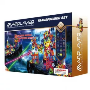 MAGPLAYER Joc de constructie magnetic - 208 piese