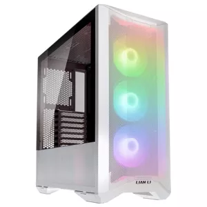 Lian Li LANCOOL II Mesh RGB Tempered Glass White