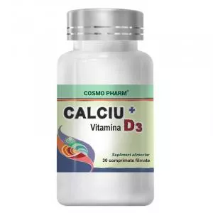Cosmo Pharm Calciu cu Vitamina D3 90 capsule