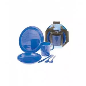 360 Degrees Set vase camping Blue