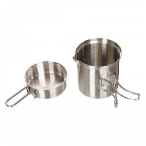 Fox Outdoor Set vase camping Inox 33310