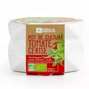Radis et Capucine Kit complet pentru plantat - Rosii Cherry