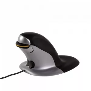 Fellowes Penguin® Ambidextrous Vertical Mouse – Small Wired 9894801