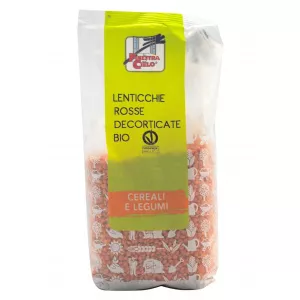 La Finestra sul Cielo Linte rosie decorticata bio 500g (produs vegan)