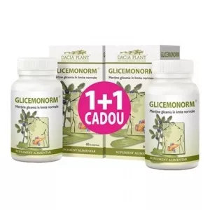 Dacia Plant Glicemonorm 60 cpr 1+1 gratis