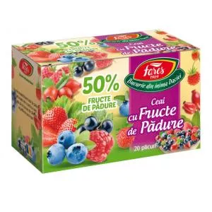 Fares 50% Fructe de Padure 20 plicuri