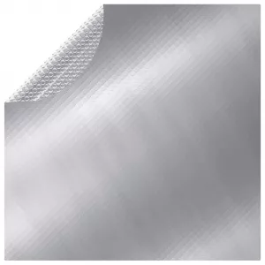 vidaXL Prelată piscină, argintiu, 549 cm, PE 93091