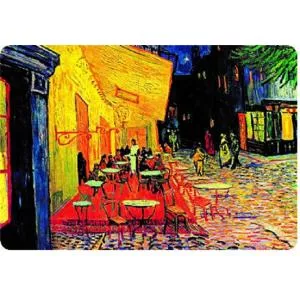 Cartexpo Suport farfurie - Van Gogh - Terrasse du Cafe