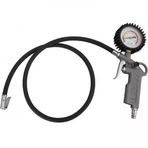 Gude Pistol pentru umflarea anvelopelor cu manometru Guede GUDE2831, 12 bari
