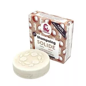 Lamazuna Sampon Solid pentru Par Uscat cu Ulei de Cocos Virgin si Vanilie - Shamponing Solide Cheveux Secs, 70 g