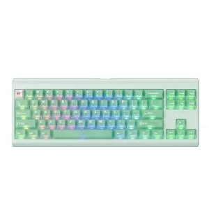 Havit Tastatura mecanica gaming KB896L x VKS, USB-C, 350mA, Cablu 1.2m, 5V, Iluminare RGB, Verde