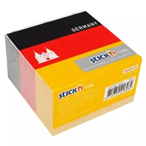Stickn Cub notes autoadeziv 70 x 70 mm, 400 file, Stick