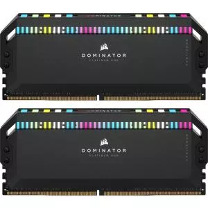 Corsair Dominator Platinum RGB Black 32GB (2x16GB) DDR5 CMT32GX5M2B6000C30