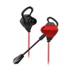 White Shark EAGLE cu Microfon detasabil, Stereo, 3.5 mm stereo Jack, Omnidirectional, negru/rosu