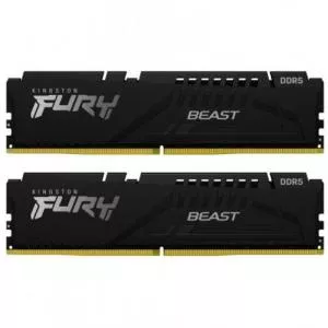 Kingston Fury Beast 16GB, DDR5-5200Mhz, CL40 KF552C40BBK2-16