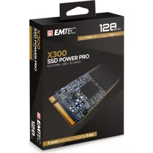 EMTEC SSD M2 NVMe X300 128GB  ECSSD128GX300