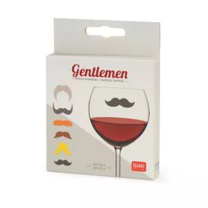 Legami Set markere pahar - Gentlemen, set of 6 drink markers