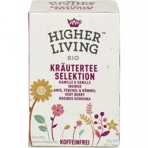 Higher Living Selectie de Ceaiuri din Plante Bio 20 plicuri