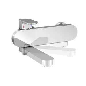 RAVAK Baterie cada-dus Chrome cu brat pivotant