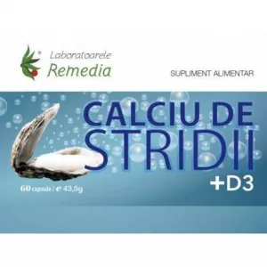 Laboratoarele Remedia CALCIU DE STRIDII+D3 6BLSX10CPS