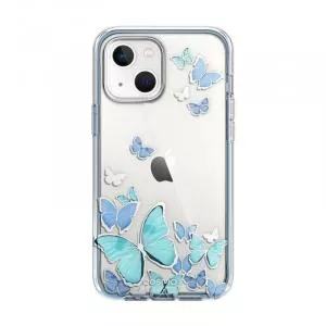 Supcase Husa Cosmo compatibila cu iPhone 13/14, Protectie display, Blue Fly