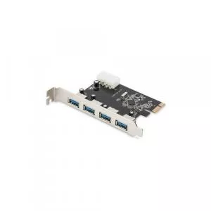 ASSMANN Adaptor Digitus DS-30221-1, PCI-E - USB 3.0, Low Profile Bracket