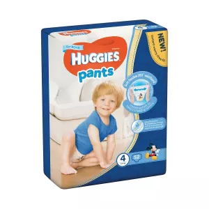 Huggies Mega Pants Boys, Nr 4, 9 - 14 Kg, 52 buc