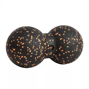LiveUp Minge fitness pentru spate Roller Peanut, 12 x 24 cm, model aluna