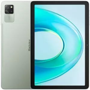 BlackView Tableta Tab 60 Pro SET LTE, Procesor Octa-core T606 1.6GHz, Ecran IPS LCD HD+ 10.1inch, 8GB RAM, 128GB Flash, Camera 8MP, Wi-Fi, Bluetooth, 4G, Dual SIM, Android + Husa, Folie, Tastatura, Stylus, Mouse (Verde)