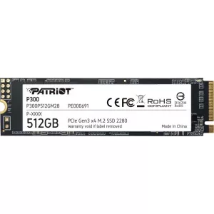 Patriot Memory P300 512GB PCI Express x4 M.2 2280