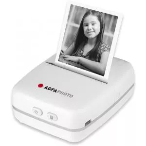 Agfa Imprimanta cu jet Realpix Pocket Printer APOCPWH Alb