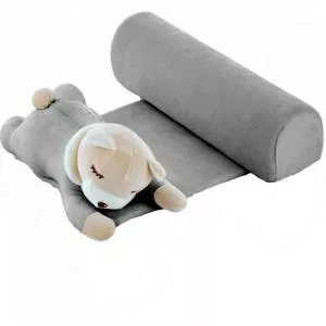 BabyJem Pernuta pozitionator anti-rasucire pentru bebelusi Teddy (Culoare: Bleu)