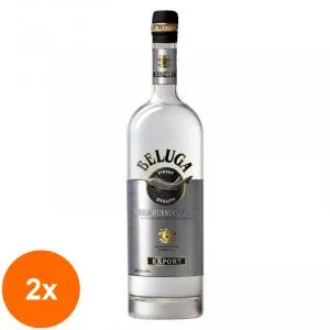 Beluga Set 2 x Vodka Noble, 40%, 1.75l