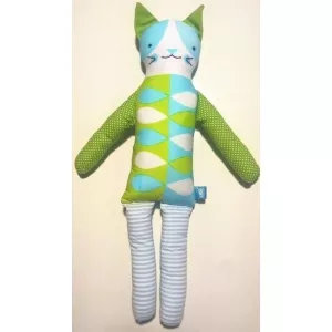 U-Grow Jucarie Textila Print Doll 36 cm