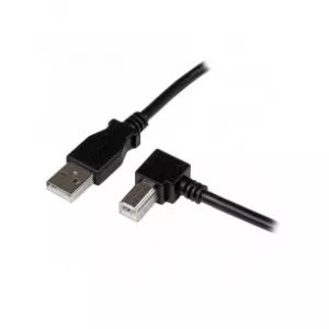 StarTech.com 1m USB 2.0 A to Right Angle B Cable M/M  USBAB1MR