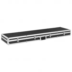 vidaXL Valiză pentru armă, negru, 134 x 35 x 12 cm, aluminiu 91861