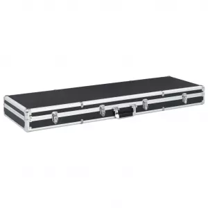vidaXL Valiză pentru armă, negru, 118 x 38 x 12 cm, aluminiu 91863