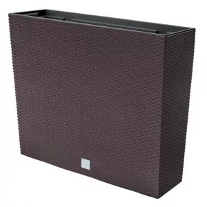 Curver Ghiveci decorativ Rato Case 580x180x498 mm, maro, ratan artificial