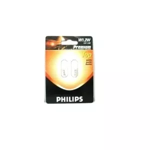 Philips Bec fara soclu W1.2W Premium 12516B2