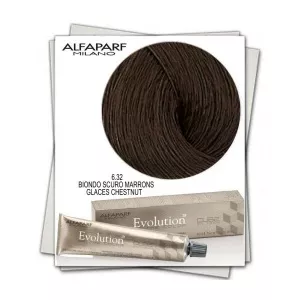 Alfaparf Vopsea Permanenta - Evolution of the Color nuanta 6.32 Biondo Scuro Marrons Glaces Chestnut 60ml