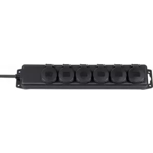 Brennenstuhl Prelungitor pentru exterior, 151767, IP44, 2 m, 6 prize