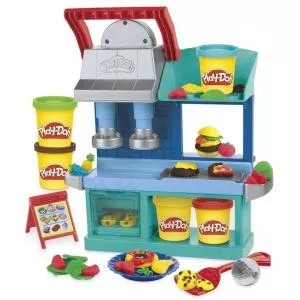 Playdoh Set Kitchen Creations - Busy Chef Restaurant, 5 cutii