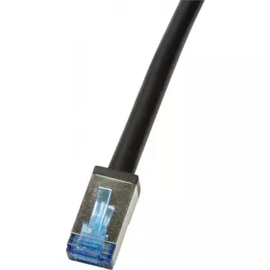 LogiLink Cat6a Patch Cable S/FTP PVC+PE 5m black CQ7073S
