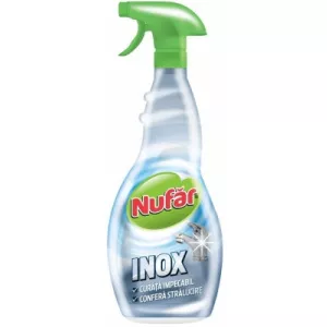 Nufar Solutie baie suprafete inox 500 ml  55750